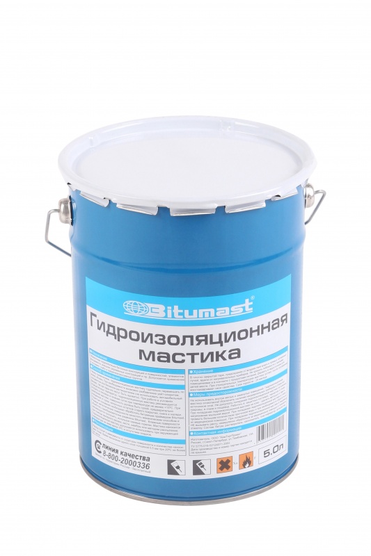 Мастика гидроизоляционная Bitumast 5 л купить во Владивостоке