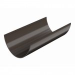 Желоб D125 мм (3м) ТН ПВХ, темно-коричневый