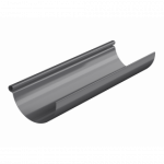 Желоб D125 мм (3м) ТН МВС, графитово-серый